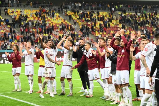 OFICIAL | Rapid a renunțat la unul dintre atacanți: ”Baftă!”