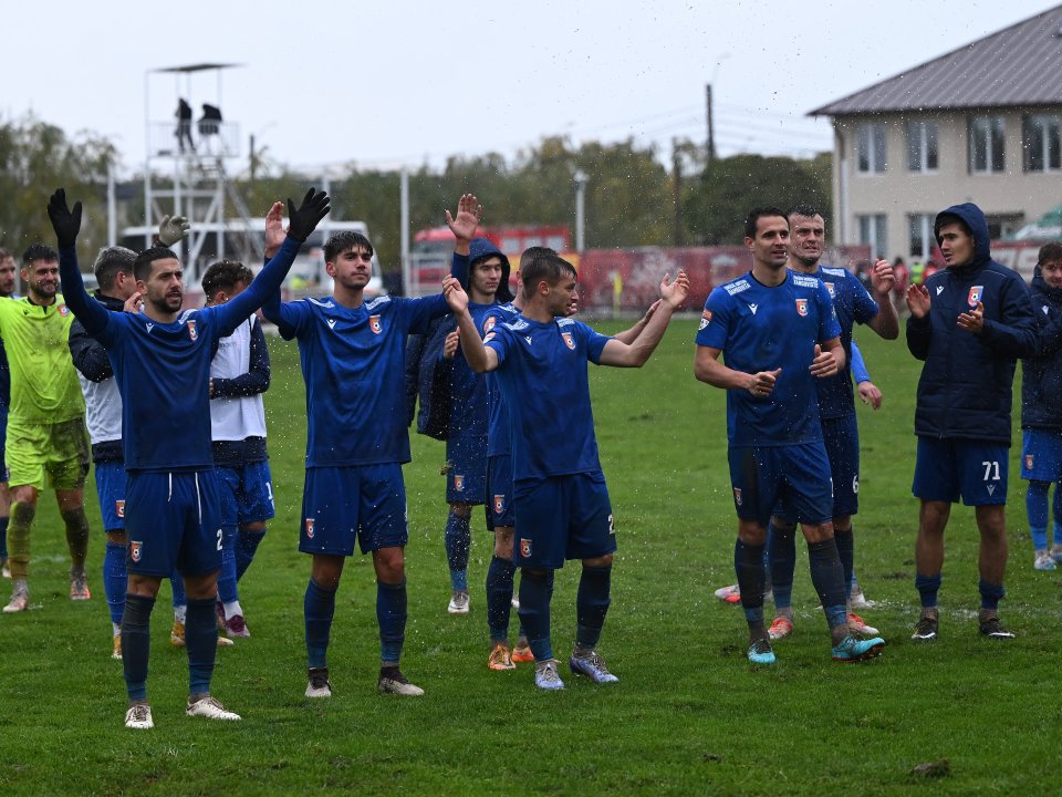 Fotbaliștii echipei Chindia Târgoviște