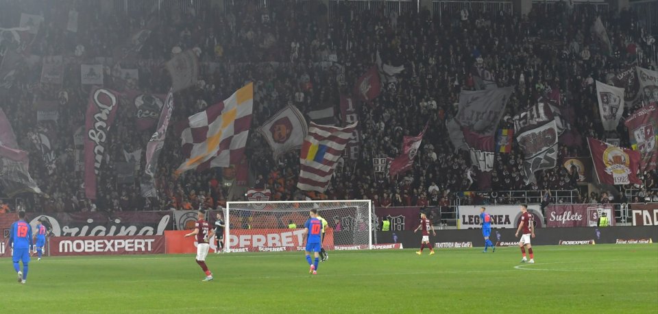 Imagini din derby-ul Rapid - FCSB