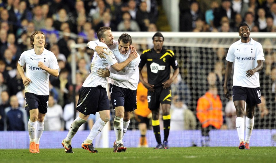 van der Vaart a jucat pentru Tottenham între 2010-2013