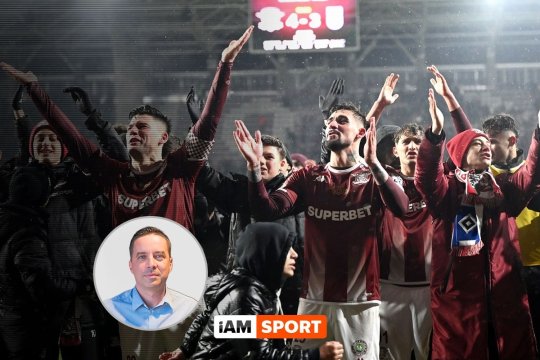 ”Show total în Giulești, dar titlul e departe”. Dan Ștefănescu scrie despre motivele de îngrijorare pe care ar trebui să le aibă rapidiștii