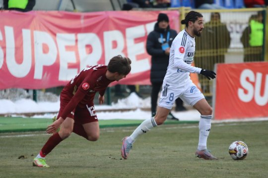 FC Botoşani – CFR Cluj 1-0. Bogdan Andone a debutat cu victorie pe banca lanternei roșii și a provocat demiterea lui Mandorlini