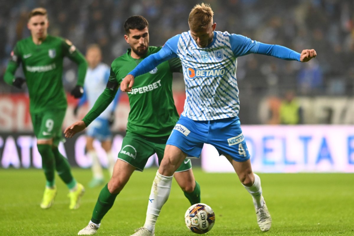 Ronaldo Deaconu a jucat bine contra Craiovei