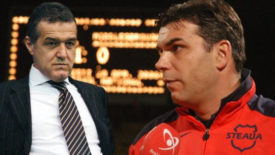 "Patroane, ia fă echipa!" Moment genial cu Cosmin Olăroiu și Gigi Becali: "Mamă, ești șmecher rău!" Cum a reușit Oli să-l "controleze" pe patronul FCSB