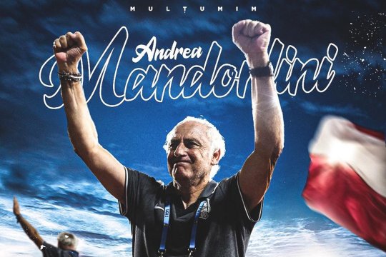 CFR Cluj a anunțat despărțirea de Andrea Mandorlini: ”Mulțumim pentru tot”