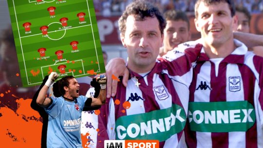 Cel mai tare prim 11 al fotbaliștilor care au evoluat pentru Dinamo și Rapid. Idoli vs. trădători