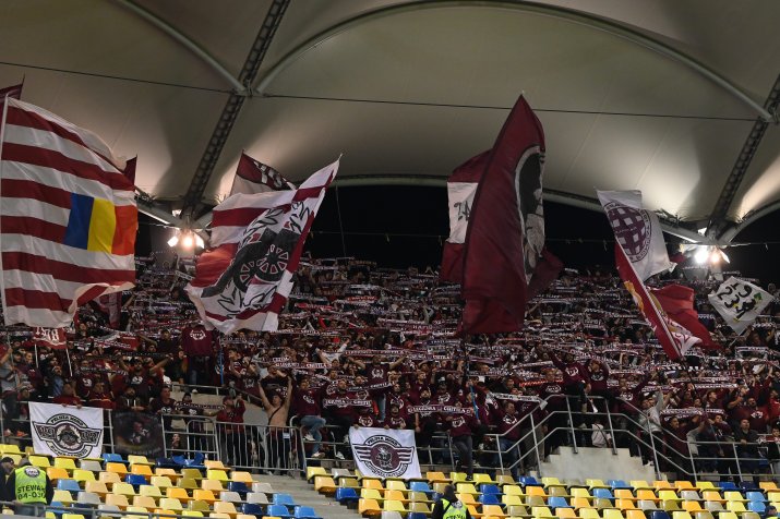 Fanii rapidilști speră să aibă motive de bucurie sâmbătă seară așa cum s-a întâmplat și la precedentul derby de pe Arena Națională, cu FCSB