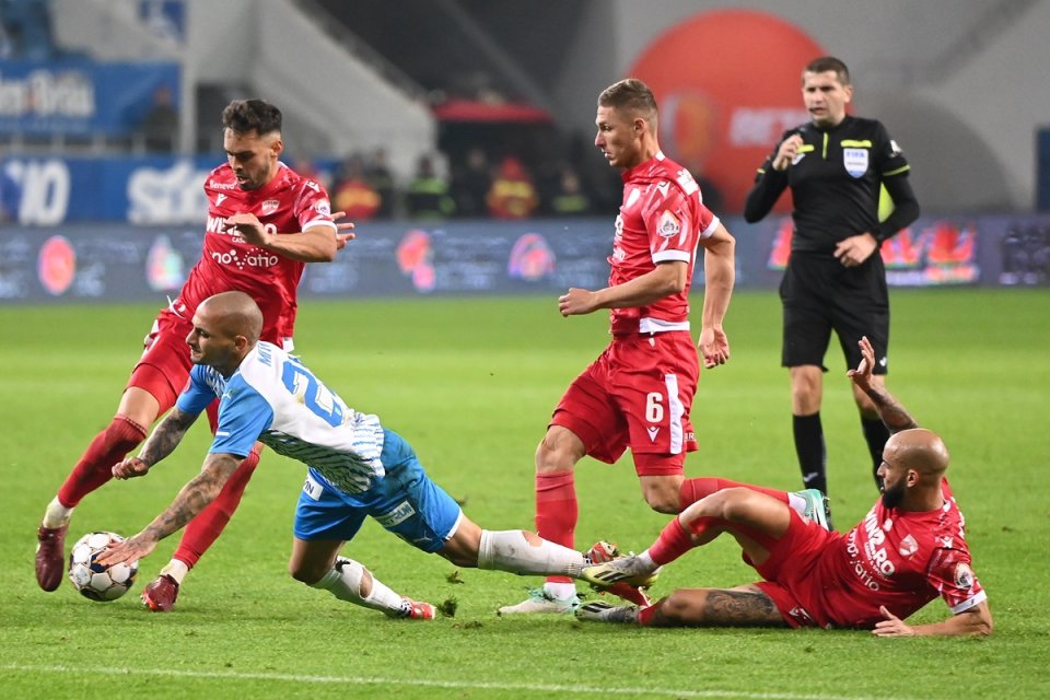 6 goluri și 4 pase decisive în 32 de meciuri a strâns Iulian Roșu în tricoul lui Dinamo