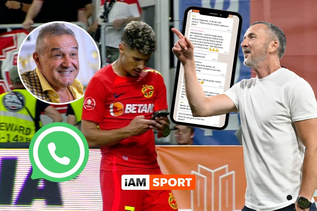 Grupul de WhatsApp al liderului FCSB a fost spart. Mesajele private ale lui Coman sunt acum publice