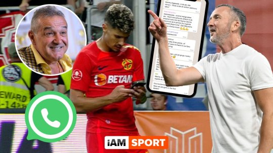 FCSB LEAKS. Grupul de WhatsApp al clubului lui Becali a fost spart. Nervi după declarațiile lui MM contra patronului: “Argăseală e sifon!” :D + cum trimite finanțatorul echipa pe telefon