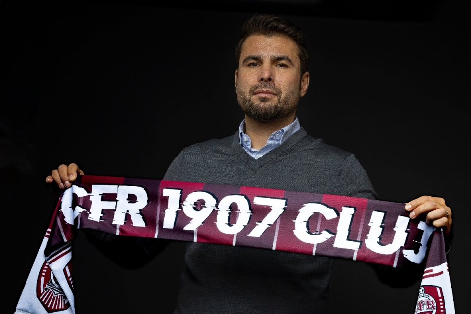 Adrian Mutu a devenit antrenorul lui CFR Cluj