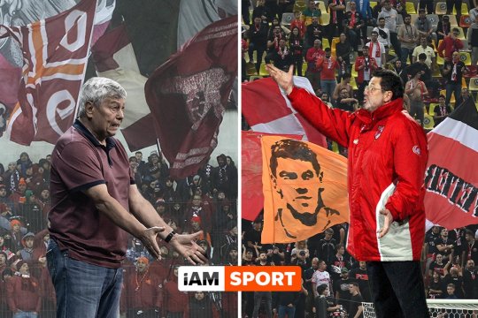 Firele din care s-a brodat cazul “Prosopul”. Mircea Lucescu și Cornel Dinu s-au luptat și de pe băncile celor de la Rapid și Dinamo