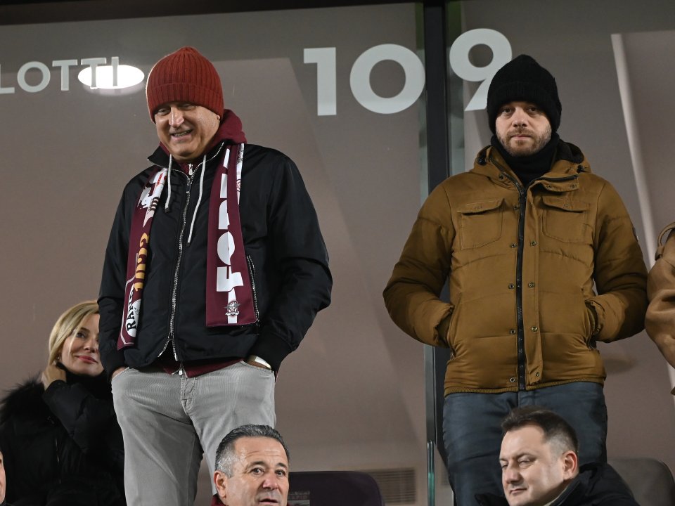 Dan Șucu la partida Rapid - U Cluj