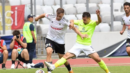 Poli Iași - U Cluj 1-0. Buș dă lovitura pe final și aduce moldovenilor trei puncte vitale în lupta pentru salvare