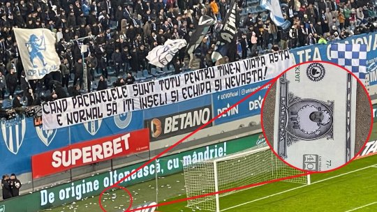Alex Băluță, ironizat incredibil de fanii Universității Craiova! Cum arată banii aruncați în fotbalistul de la FCSB