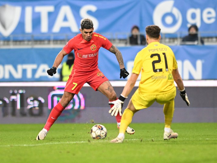 Florinel Coman a marcat la Craiova al 10-lea său gol din acest campionat