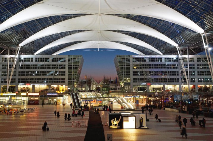 Aeroportul din Munchen este unul din cele mai importante din Germania