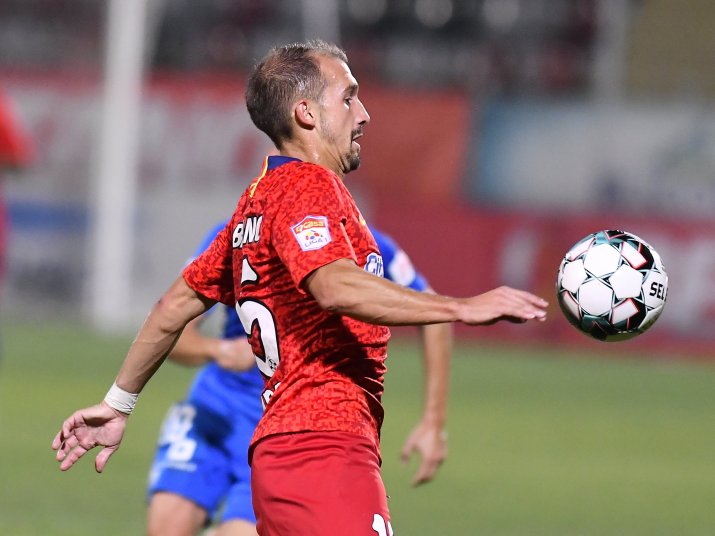 David Caiado, în partida cu Slovan Liberec