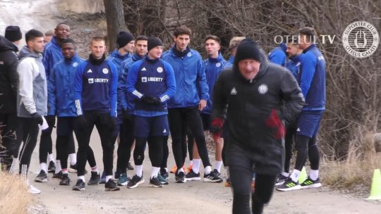 Imagini uluitoare cu antrenamentele draconice impuse de Dorinel Munteanu! Cum se ”răzbună” după ce a fost ”trădat” de jucători la finalul anului