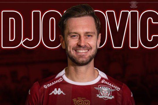 OFICIAL | Damjan Djokovic a semnat cu Rapid