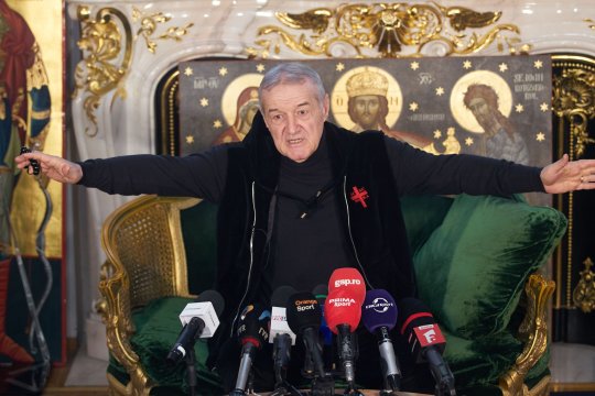 Gigi Becali, discurs dur la adresa CSA Steaua: ”E o escrocherie, o înşelăciune a statului român”