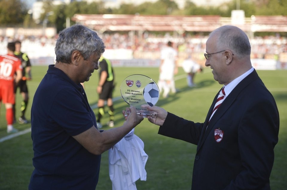 Mircea Lucescu, fostul antrenor și jucător al lui Dinamo