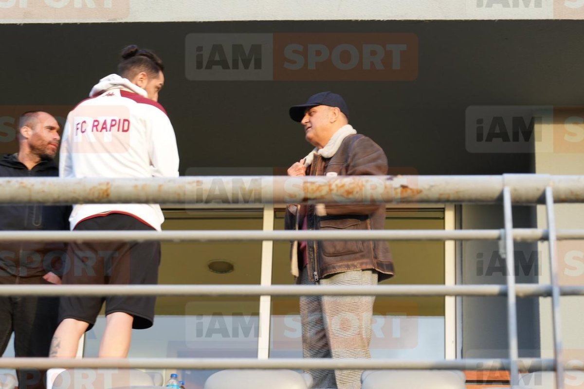 Dan Șucu, prezent la amicalul Rapidului din Antalya