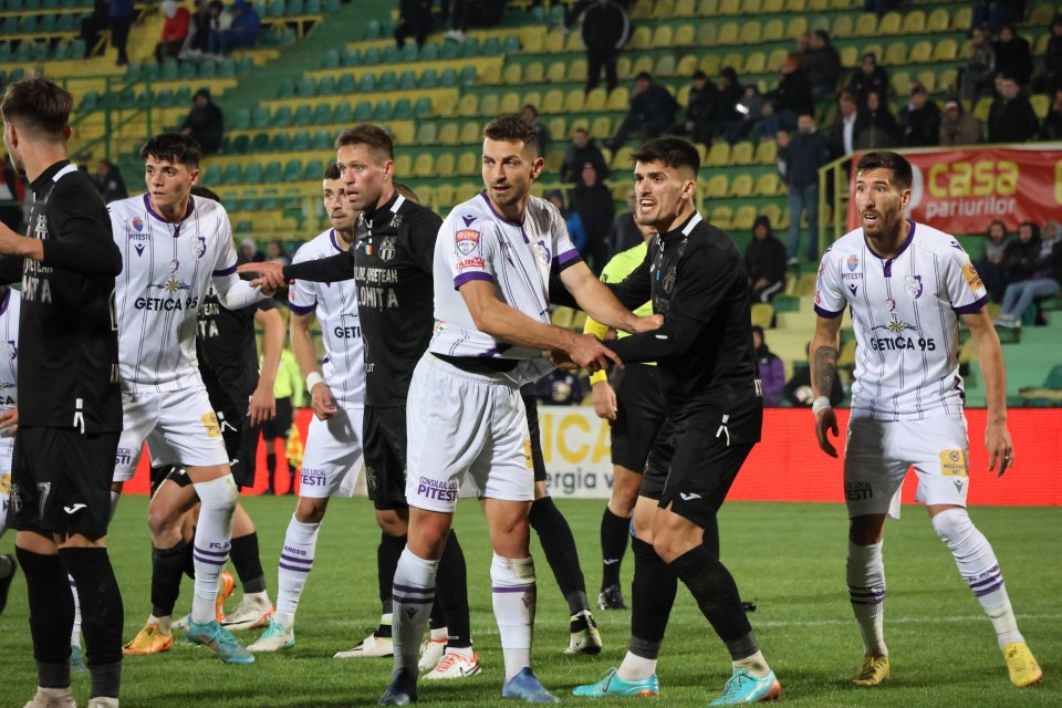 FC Argeș este la 5 pucnte de un loc de play-off, cu 4 etape înainte de finalul sezonului regular