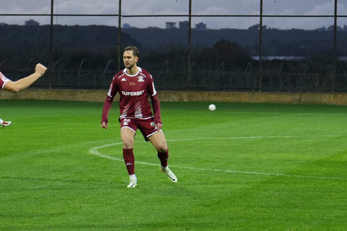 Damjan Djokovic, la debutul pentru Rapid
