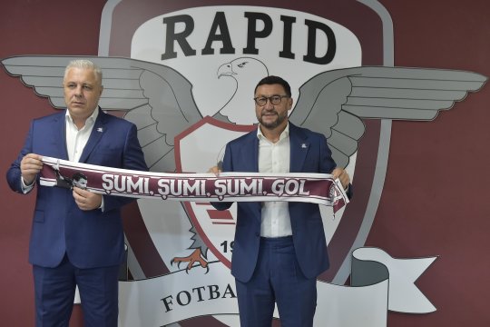 Conducerea Rapidului se implică în duelul dintre Șumudică și Moldovan: "Există anumite frustrări"