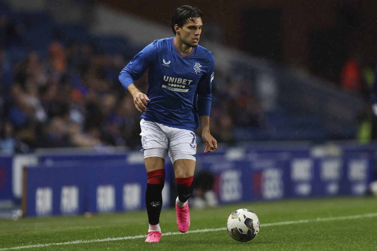 Ianis Hagi, jucătorul celor de la Rangers