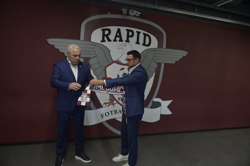 Marius Șumudică și Viorel Moldovan colaborează la Rapid din 21 august