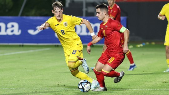 Muntenegru U21 - România U21 2-6. Louis Munteanu, hat-trick! Spectacol făcut de elevii lui Pancu