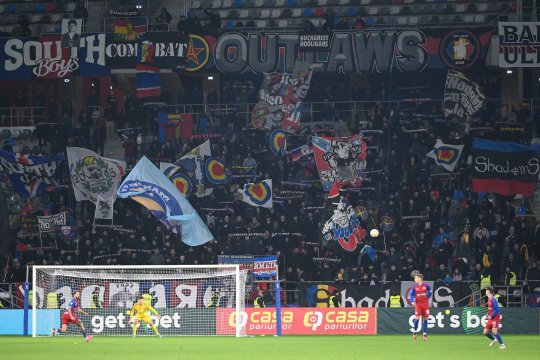 Steaua și-a aflat pedeapsa pentru bannerul revoltător afișat la meciul cu Csikszereda: ”Umilirea maghiarilor în Ghencea atât costă”