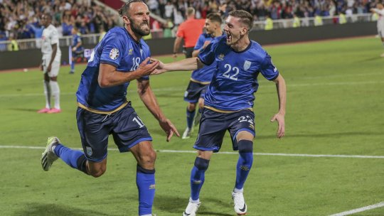 Kosovo învinge Lituania cu ajutorul golului marcat de Krasniqi, fostul jucător de la Rapid și CFR
