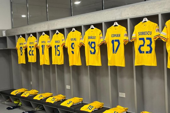 iAMsport a intrat in vestiarul echipei nationale cu 3 ore înainte de meci! Cum arată echipamentele tricolorilor