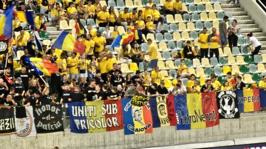 "Zidul Galben" a cucerit Cipru! Românii au luat cu asalt stadionul din Larnaca și au făcut o atmosferă de meci mare