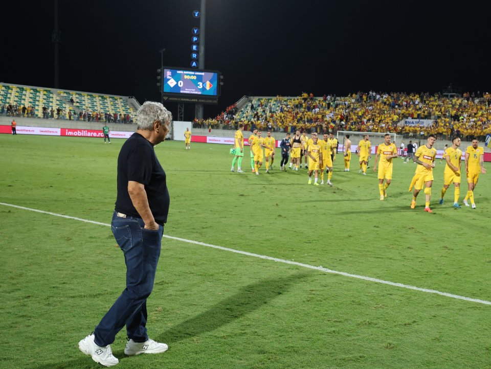 Mircea Lucescu nu îi lasă pe tricolori să se bucure după victoria cu Cipru