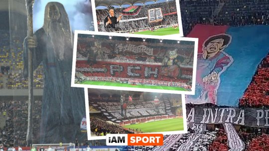 Cele mai ingenioase scenografii din derby-urile Dinamo - FCSB: ”Steaua va dispărea” / ”Feriți-vă de falși proroci!”