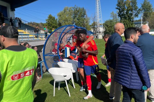 Anunțul FRF după ce un fotbalist al Spaniei ar fi fost numit ”negro” de un român
