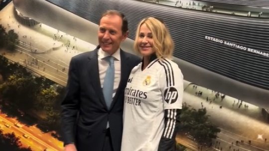 Controversă după vizita Nadiei Comăneci la Real Madrid. Fanii au răbufnit după ce au văzut cadoul primit de fosta gimnastă: "Nu trebuiau să facă asta..."