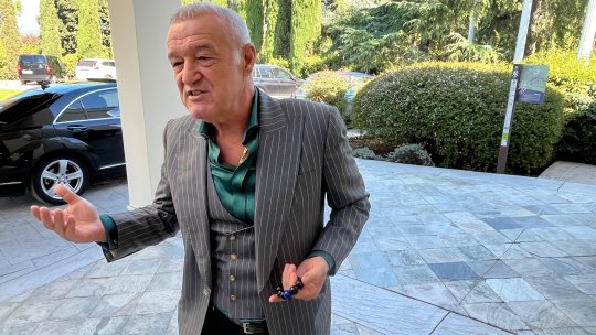 Gigi Becali, ”înțepături” la adresa rivalilor după sosirea la Salonic: ”E una să le dai echipa lui Șumudică sau Gâlcă, alta lui Răzvan Lucescu!”. Cum speră să dea o lovitură de 25.000.000 de euro