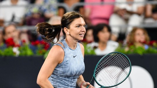 Simona Halep, victorie la revenirea pe terenul de tenis. Românca s-a impus în 3 seturi