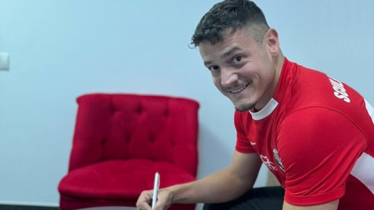 OFICIAL | Gabi Torje a fost prezentat la noua echipă. Prima reacție a fostului dinamovist după ce a semnat