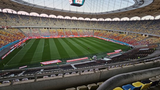 Cum se prezintă gazonul de pe Arena Națională înainte de Dinamo - FCSB + Ce vor găsi pe scaune suporterii din PCH