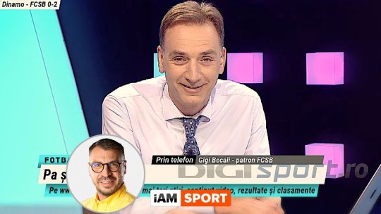 “Intoxicarea cu Becali”. Ștucan, despre vidul de emoție resimțit de consumatorul TV după tensionatul Dinamo - FCSB 0-2