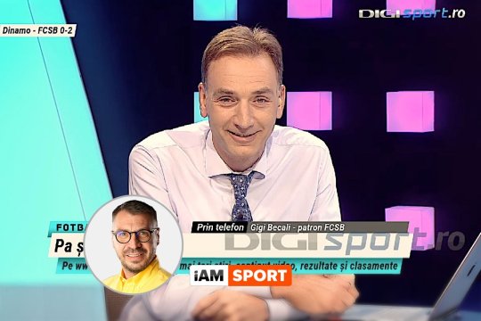“Intoxicarea cu Becali”. Ștucan, despre vidul de emoție resimțit de consumatorul TV după tensionatul Dinamo - FCSB 0-2