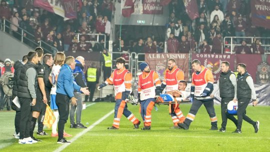 Gestul făcutde Marius Șumudică după ce fotbalistul Farului a fost scos pe targă. Ce a făcut antrenorul Rapidului