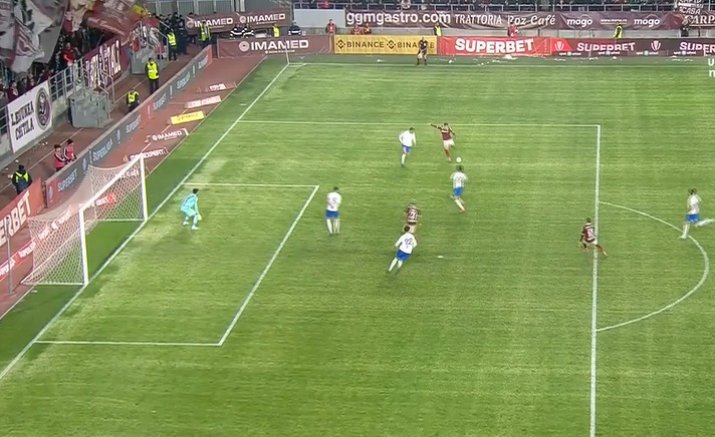 Alex Dobre marchează un supergol la debut