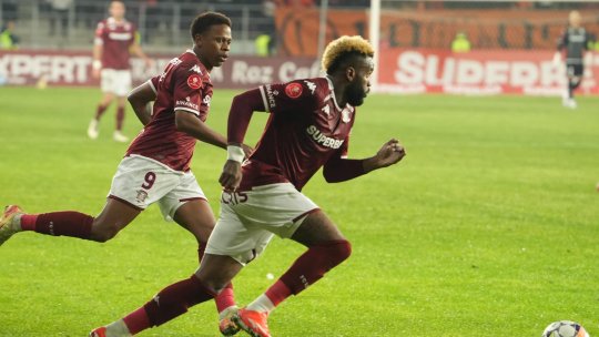 Cum s-au descurcat Aaron Boupendza și Clinton N'Jie la primul meci pentru Rapid. Început promițător pentru fotbaliștii aduși de Marius Șumudică